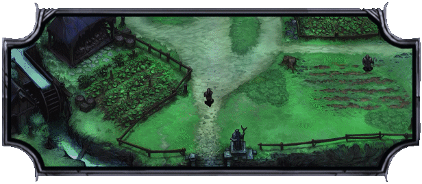 Hellslave II player exploring dark fantasy environment