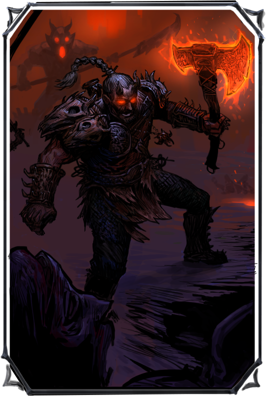 Hellslave II warrior class artwork